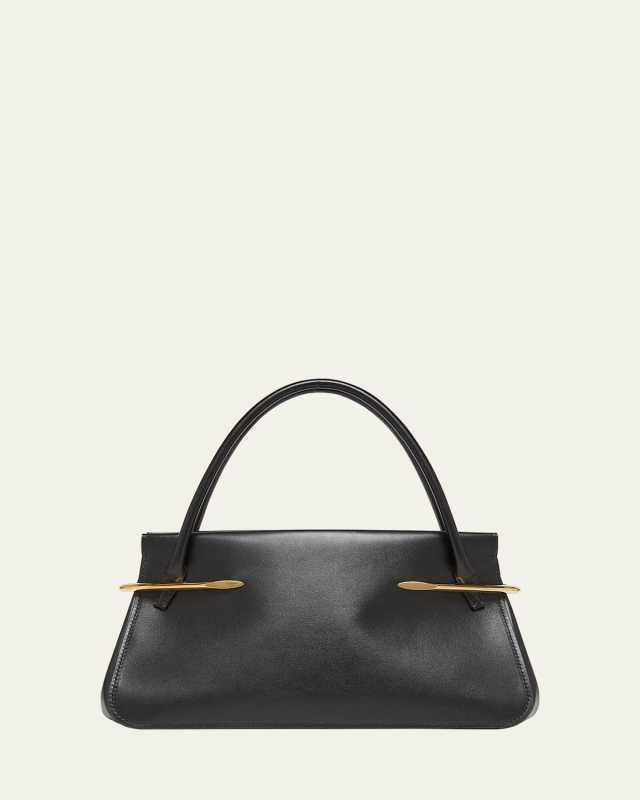Pinch Medium Shoulder Bag in Smooth Leather